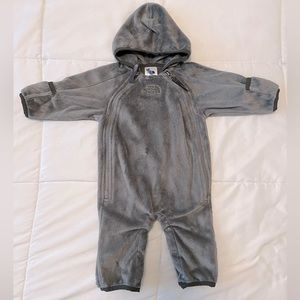 The North Face Infant Fleece Bunting / Onesie. Size 0-3M